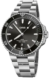 Oris Aquis 01 733 7789 4154-07 8 23 04PEB Stainless steel Black