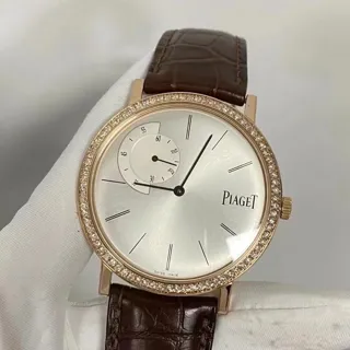 Piaget Altiplano g0a34113 40mm Rose gold Silver