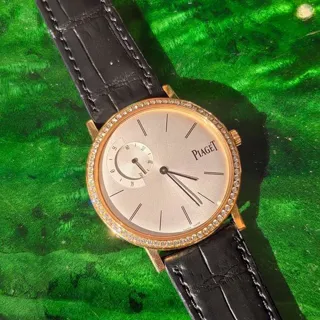 Piaget Altiplano G0A36118 40mm Rose gold Silver