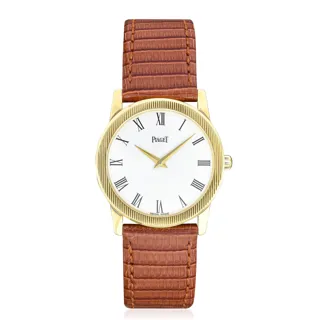 Piaget Dress Watch 9894 31mm 18k yellow gold White