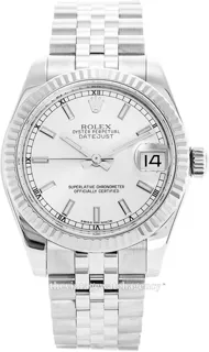 Rolex Datejust 31 178274-0008 White gold and Stainless steel White