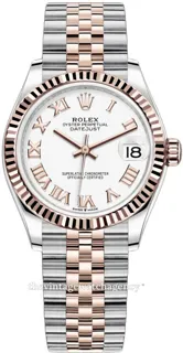 Rolex Datejust 31 278271-0002 Rose gold and Stainless steel White