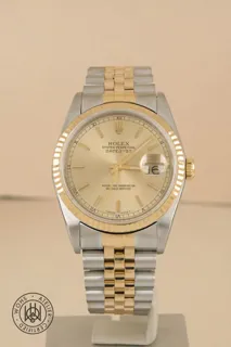 Rolex Datejust 36 16233 18k yellow gold