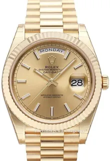 Rolex Day-Date 40 228238-0003 Yellow gold Champagne