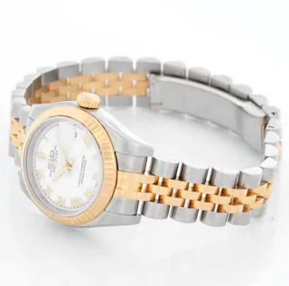 Rolex Lady-Datejust 179173 Stainless steel and 18k yellow gold White