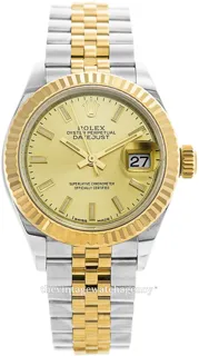 Rolex Lady-Datejust 279173-0001 Yellow gold and Stainless steel Champagne