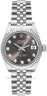 Rolex Lady-Datejust 279174-0016 White gold and Stainless steel Gray