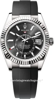 Rolex Sky-Dweller 336239-0002 White gold Black