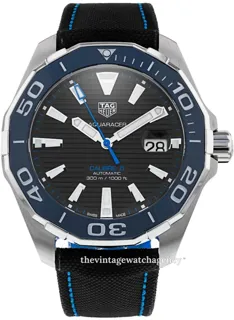 TAG Heuer Aquaracer 300M WAY201C.FC6395 Ceramic and Stainless steel Black