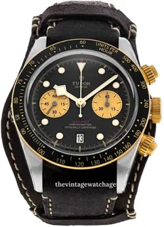 Tudor Black Bay Chrono M79363N-0002 Stainless steel Black