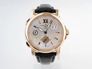 Ulysse Nardin GMT Big Date 246-55/31 Rose gold Silver