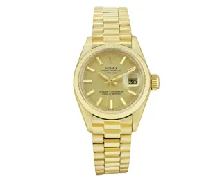 Rolex President 26mm 18k yellow gold Champagne