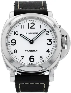 Panerai Luminor PAM 00114 Stainless steel White