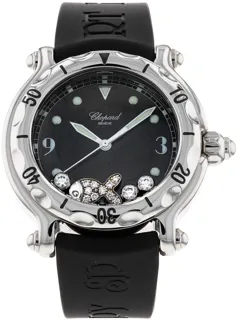 Chopard Happy Sport 288347-3007 Stainless steel Black