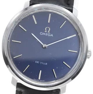 Omega De Ville OMEGA 33mm Stainless steel Blue