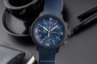 IWC Aquatimer IW379507 Stainless steel and Rubber Blue