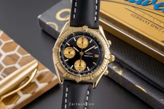 Breitling Chronomat 81950 Yellow gold Black