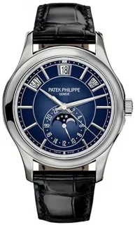 Patek Philippe Annual Calendar 5205G-013 40mm White gold Blue