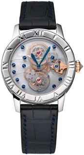 Corum Platinum Skeletonized Sapphire Tourbillon 372.551.70 0001 0000 Platinum Skeletonized