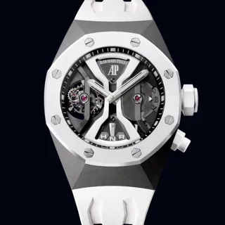 Audemars Piguet Royal Oak Concept Tourbillon 26580IO.OO.D010CA.01 44mm Ceramic and Titanium Skeletonized