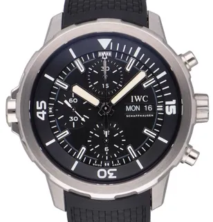 IWC Aquatimer IW376803 44mm Stainless steel Black