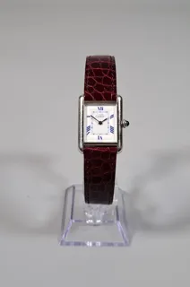 Cartier Tank Must 2416 Silver White