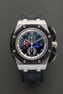 Audemars Piguet Royal Oak Offshore 2629POOOA001VE01 47.5mm Platinum and Carbon Black and Blue