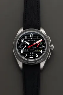 Zenith Pilot 03.4000.3652/21.I001 Stainless steel Black