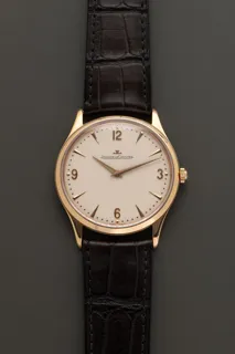 Jaeger-LeCoultre Master Ultra Thin 177.2.79.S 37.5mm 18k rose gold Cream