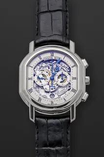 Daniel Roth Masters 447.X.60 18k white gold Silver and Skeletonized