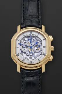 Daniel Roth Masters 447.X.40.041.CC.BA 18k yellow gold Silver and Skeletonized