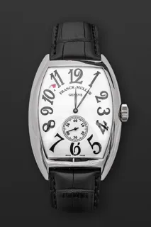 Franck Muller Cintree Curvex 9880 B S6 PR EMA Stainless steel White