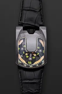 Urwerk UR-103 UR-103.03 36mm Platinum and Titanium Black