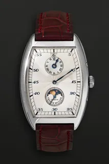 Franck Muller Cintree Curvex 2852 DH S 31mm Platinum Silver