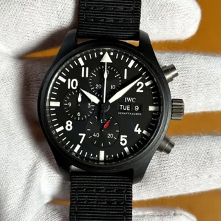 IWC Pilots Watch Ceramic Black