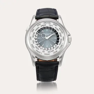 Patek Philippe World Time 5130 Platinum Blue