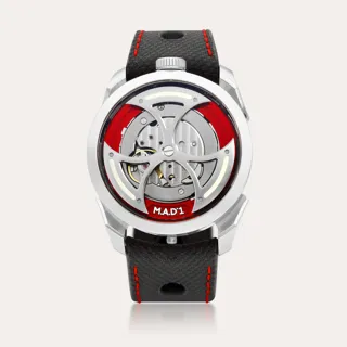 M.A.D. Editions M.A.D. 1 RED Stainless steel Semi-skeletonized