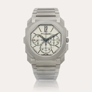 Bulgari Octo Finissimo Chronograph GMT 103673 Titanium Gray