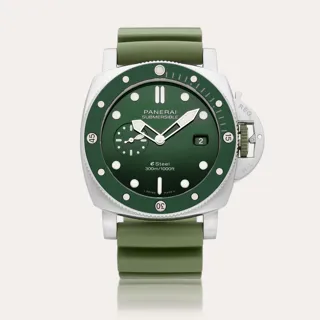 Panerai Submersible PAM 01287 Stainless steel Green