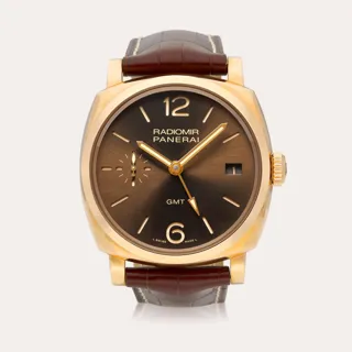 Panerai Radiomir 1940 PAM 00570 Rose gold Brown