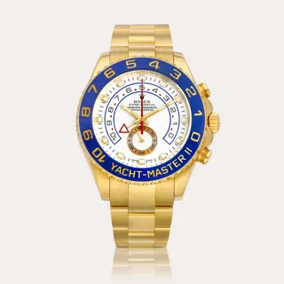 Rolex Yacht-Master II 116688 18k yellow gold White