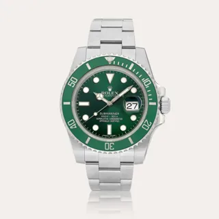 Rolex Submariner 116610LV Stainless steel Green