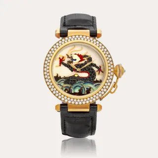 Cartier Pasha 2467 18k yellow gold