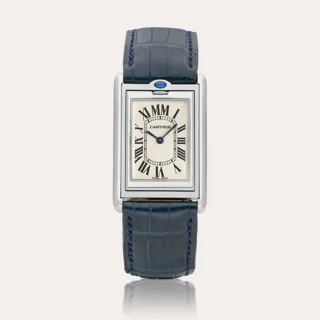 Cartier Tank Basculante 2390 Stainless steel Silver