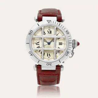 Cartier Pasha de Cartier Stainless steel Silver