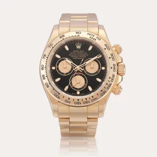 Rolex Daytona 116505 Everose gold Black