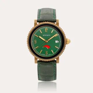 Gérald Genta Gefica G.3678 Bronze and Stainless steel Green