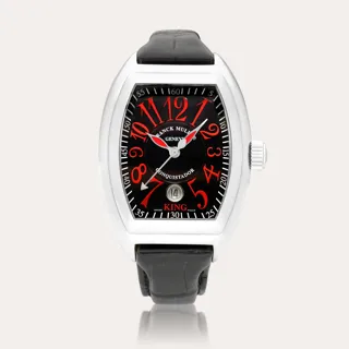 Franck Muller Conquistador 8005 SC KING Stainless steel Black