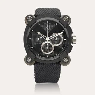 Romain Jerome Moon-DNA RJ.M.CH.IN.005.01 Stainless steel and PVD Black