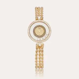 Chopard Happy Diamonds G 4524 18k yellow gold Champagne